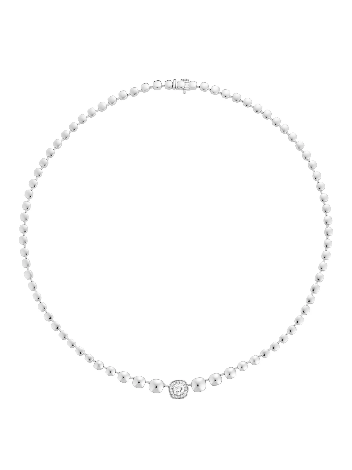 Blu Square Necklace 3 Blu Square Necklace