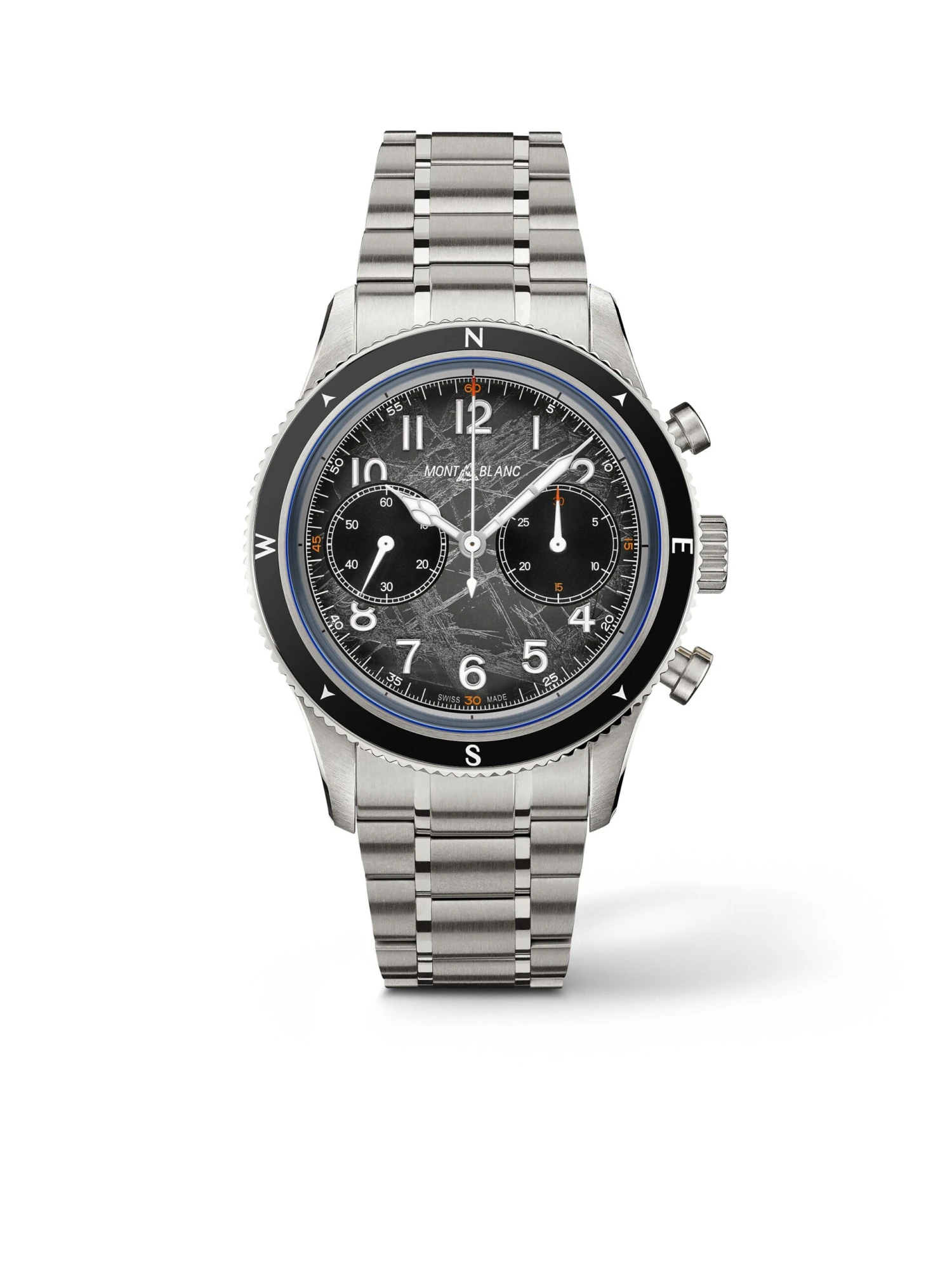 MONTBLANC 1858 Automatic Chronograph 0 Oxygen 3 MONTBLANC 1858 Automatic Chronograph 0 Oxygen