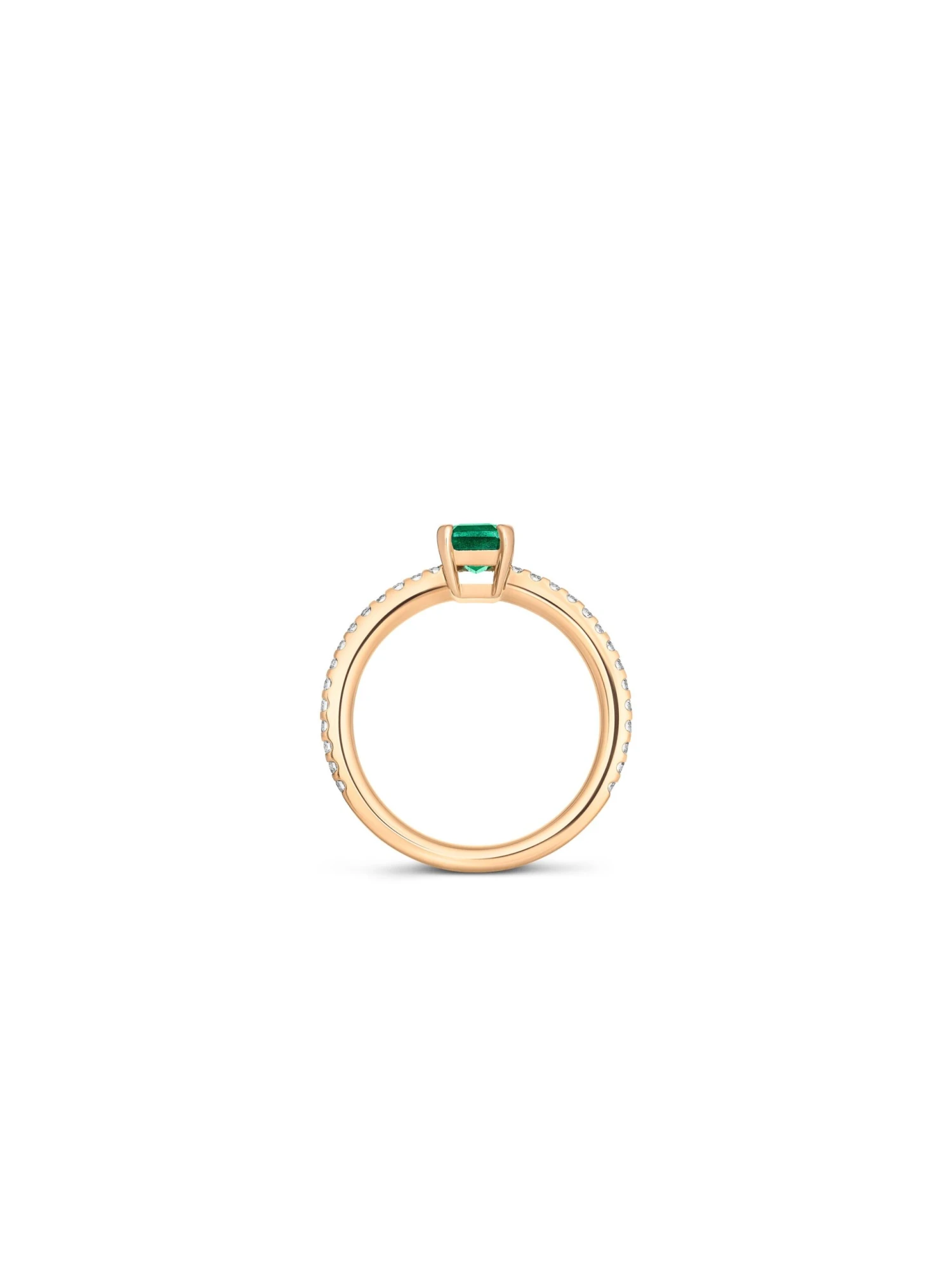 One Emerald Ring 4 One Emerald Ring - Image 2