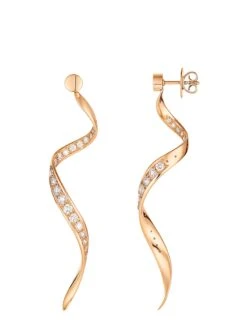 Sensual Golden Bridge Earrings