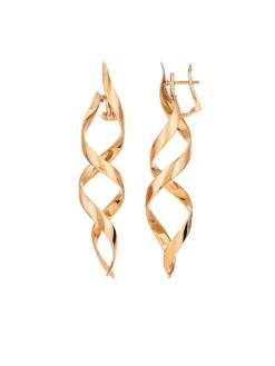 Sensual Golden Bridge Earrings