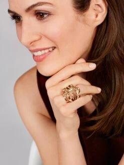 Sensual Golden Bridge Ring -Tudor Jewelry Sales 50RG0634 wempe 05