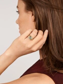 Blu Square Ring -Tudor Jewelry Sales 60RG1287 wempe 05