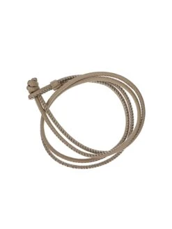 Basics Leather Bracelet Taupe