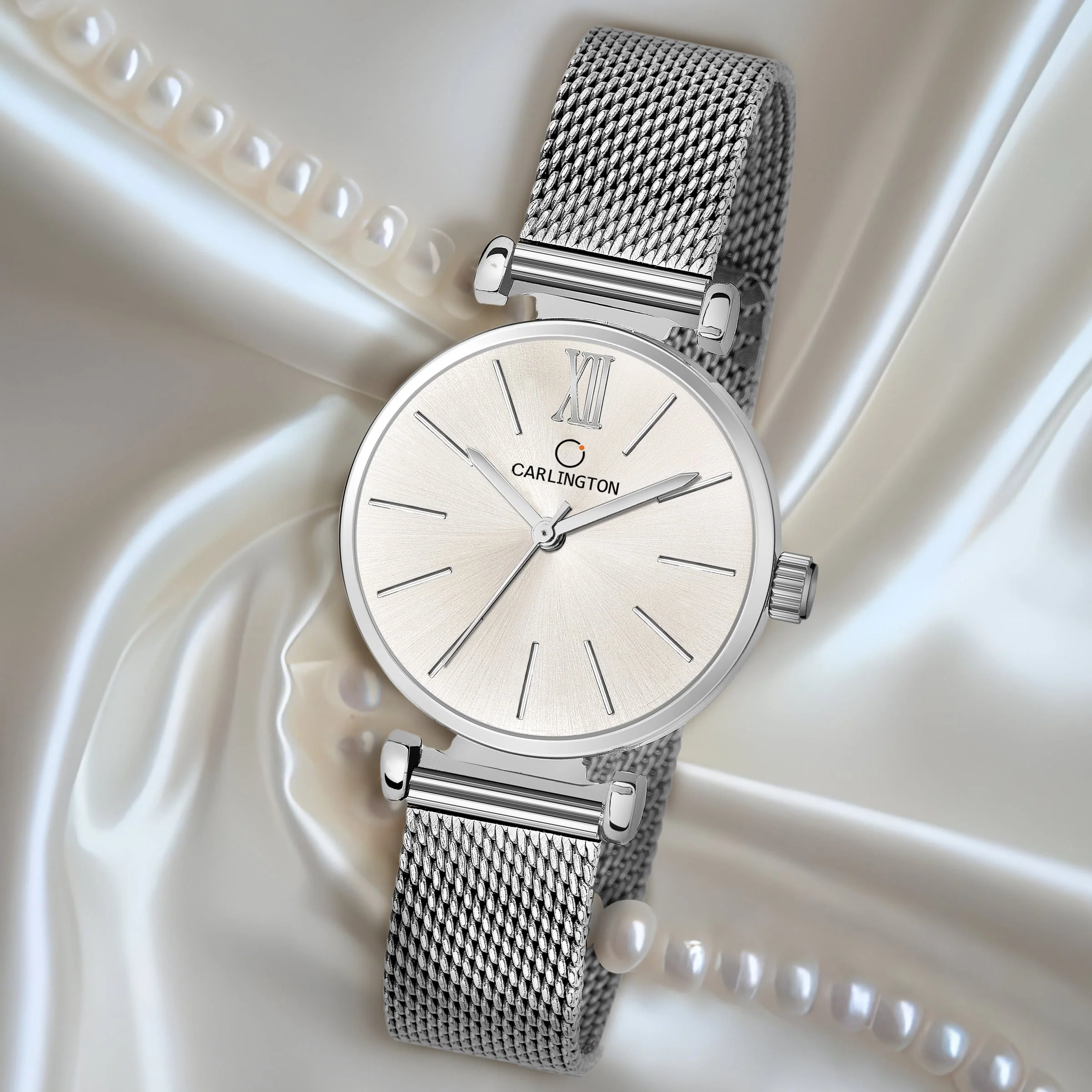 Front Page 37 Front Page -Tudor Jewelry Sales Carlington elite analog ladies watch CT 2016 silver